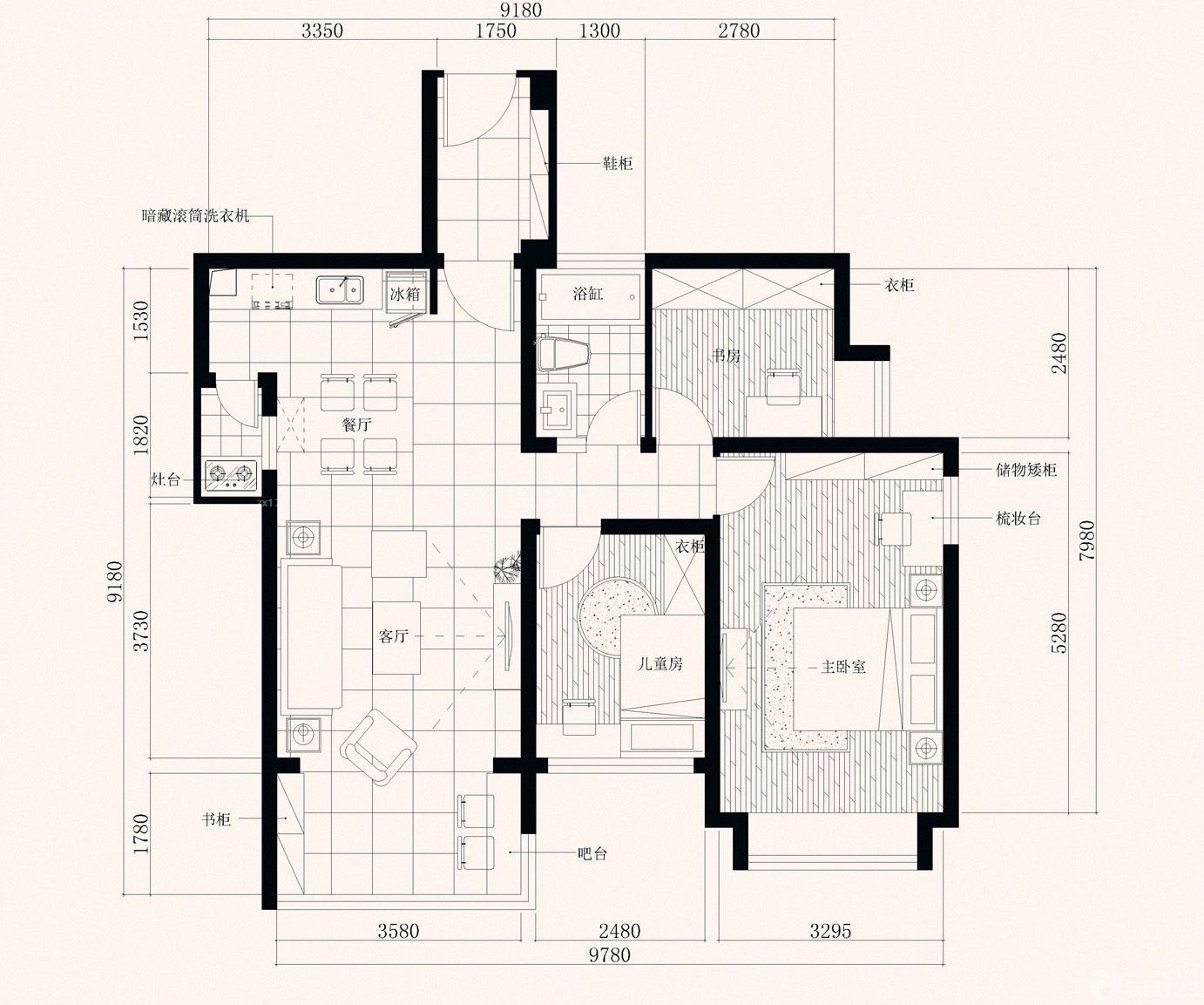 最新90平米农村别墅户型图设计2025图