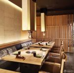 2025时尚60平米饭店隔断设计装修样板