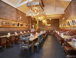 2025经典美式风格60平米饭店装修实景图欣赏
