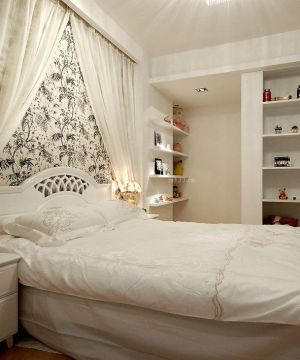 80平米房间普通女生卧室设计装修效果图片大全