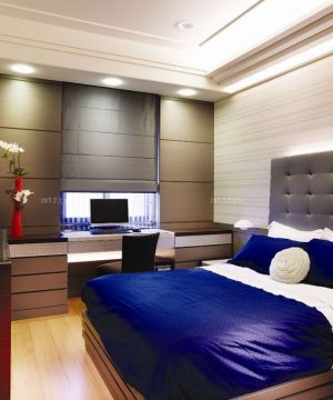 80后家庭书房卧室装修效果图欣赏