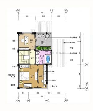 90平米新农村别墅户型图2023