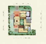 最新80平方米屋顶花园别墅户型图大全