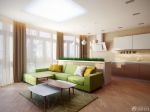 2023现代田园风格简单房子客厅沙发装修效果图