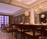 2025中式混搭风格一楼90平米房屋装修图片