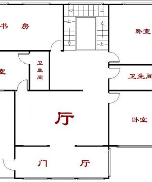 2025经典复式80平方米别墅户型图