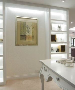 现代时尚装修风格书房布置效果图大全