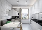 最新北欧风格小复式房子厨房装修效果图 