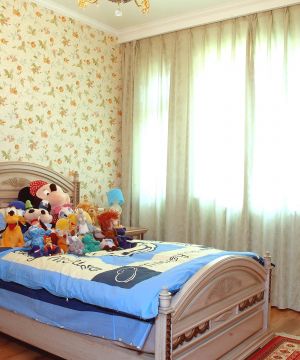 80后小屋儿童房间颜色装修效果图欣赏