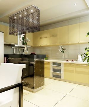 2023室内开放式厨房设计装修图片大全