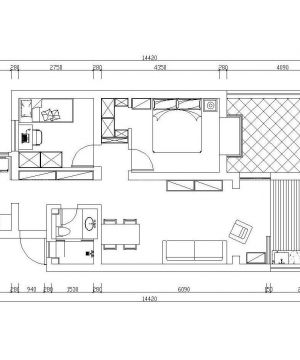 2023家庭90平方米别墅室内设计图纸大全