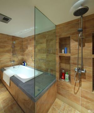 2025室内浴室隔断门装修效果图大全 