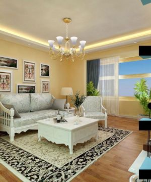 地中海客厅组合沙发装修效果图片