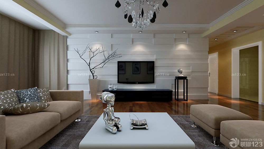 2025 3d电视背景墙装修效果图片