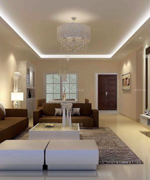 2025现代风格客厅室内装修效果图大全