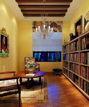美式风格家庭书房室内装修图片大全
