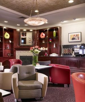 经典饭店室内单人沙发装修效果图大全