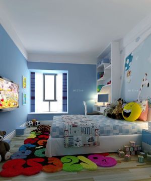 最新现代室内装修儿童房间装饰壁纸大全