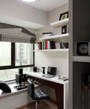 80平米房子简约书房装修效果图欣赏