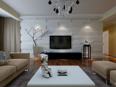 胜利花苑150现代简约效果图欣赏