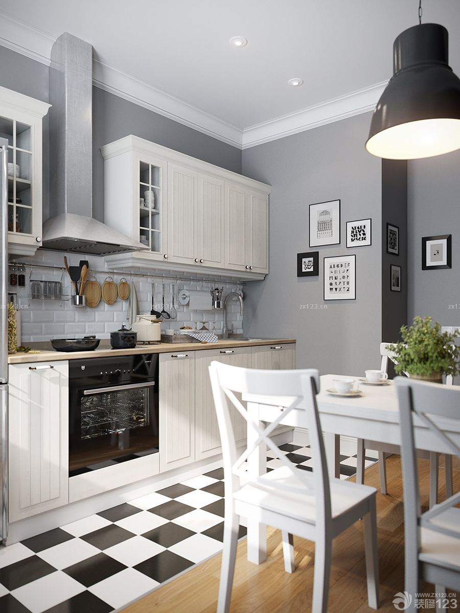 2025简约欧式风格厨房装修效果图