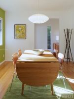 90平小三房餐厅家庭装修案例图片2025