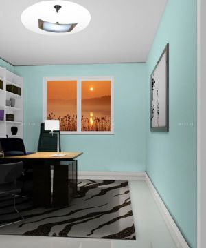 2025最新简约风格书房地毯装修图片大全