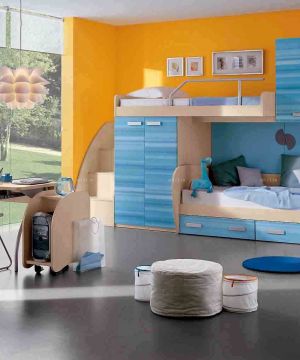 2023最新现代欧式小别墅室内儿童房间装修效果图