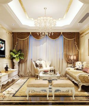 2025欧式电视墙面设计装修效果图片