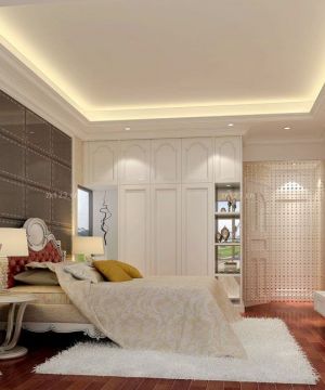 2025家装主卧室欧式整体衣柜装修效果图片