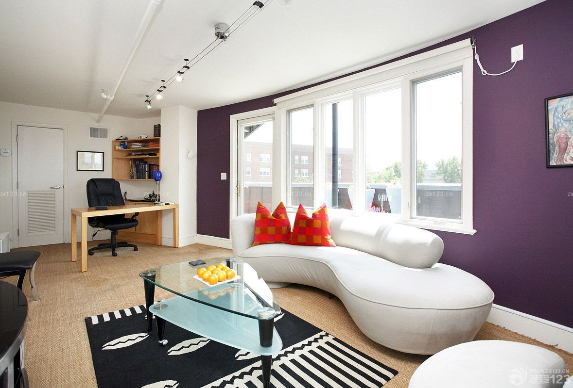 2025时尚现代简约小户型客厅装修效果图欣赏