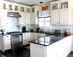 90平米房屋厨房北欧风格橱柜装修效果图