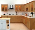 90平米房屋厨房整体橱柜装修效果图欣赏