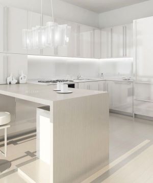  北欧风格简单室内吧台的装饰装修图