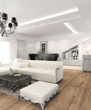 北欧风格客厅简单室内装饰效果图欣赏2023