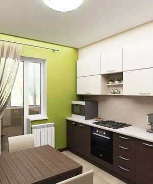 2023现代风格3d室内厨房设计装修效果图大全