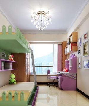 最新80平米房子儿童房装修样板效果图片