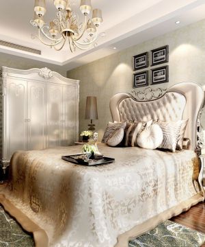 80平米新房欧式床卧室装修图片欣赏