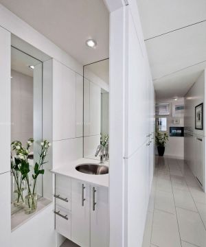 2025最新现代风格小户型室内家庭玄关设计装修图片