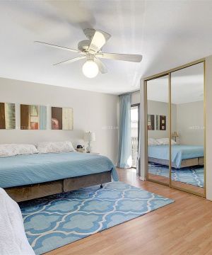 最新混搭风格家居室内卧室镜子装修效果图片