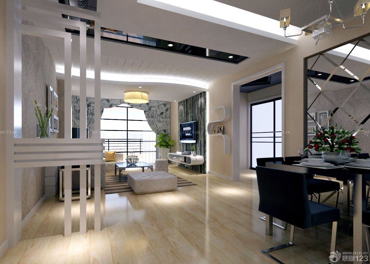 2025四房二厅二卫最新室内装修效果图