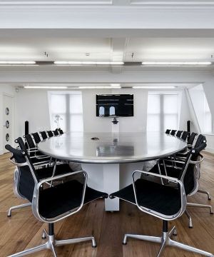 现代办公室内会议室设计装修效果图片