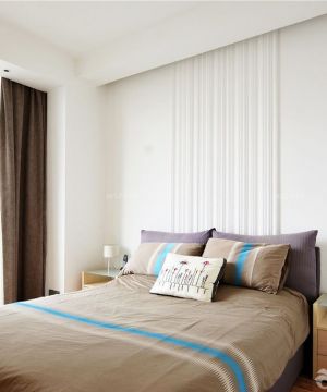 最新90平米新房样板房宜家卧室装修效果图欣赏