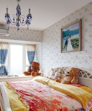 2025家装90平三房房屋新房卧室装修效果图片大全