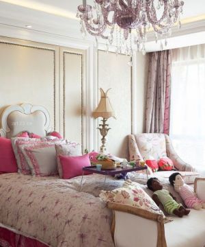 唯美四室二厅女生卧室装修效果图大全