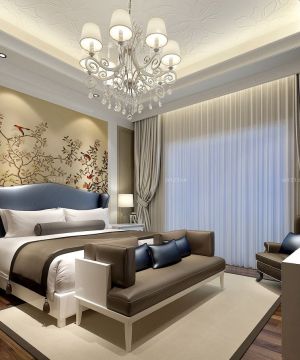 2025最新北欧风格室内主卧室装修壁纸图片大全