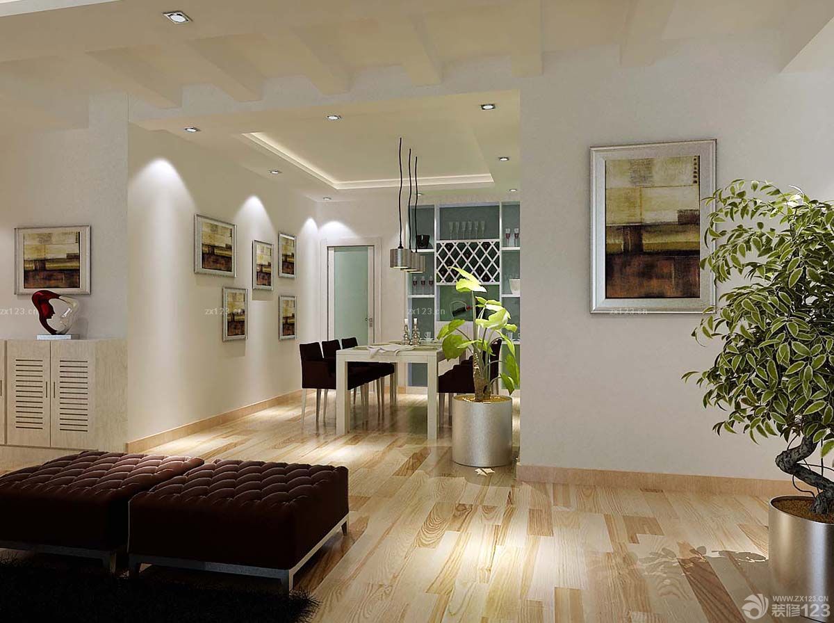 2023最新三室二厅欧式家装设计装修效果图欣赏