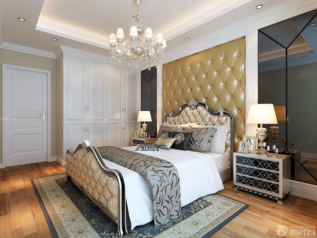 2025最新床头软包背景墙装修效果图片