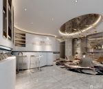 最新80平方的美容院大厅吊顶装修图片大全