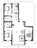 2025房屋设计图三室一厅大客厅设计